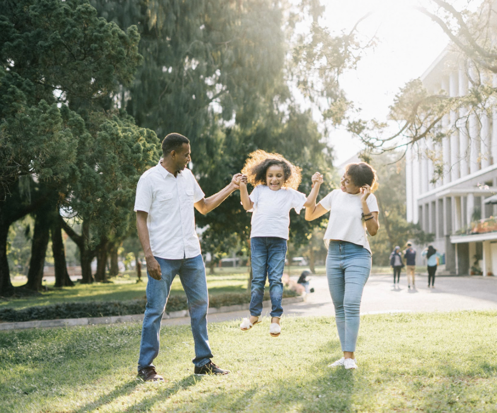 Family – mother, father and daughter