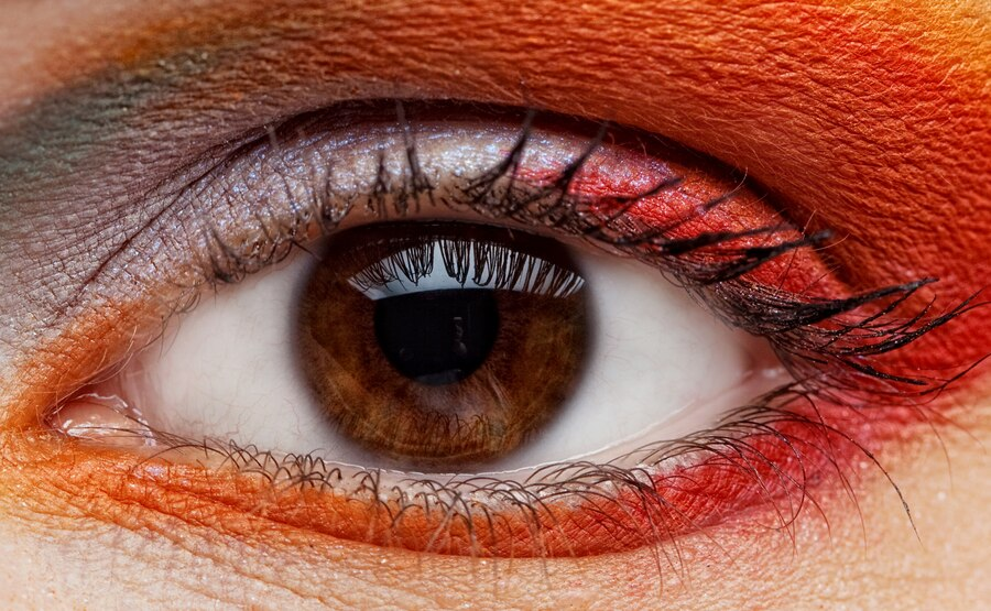 Close-up shot of an eye