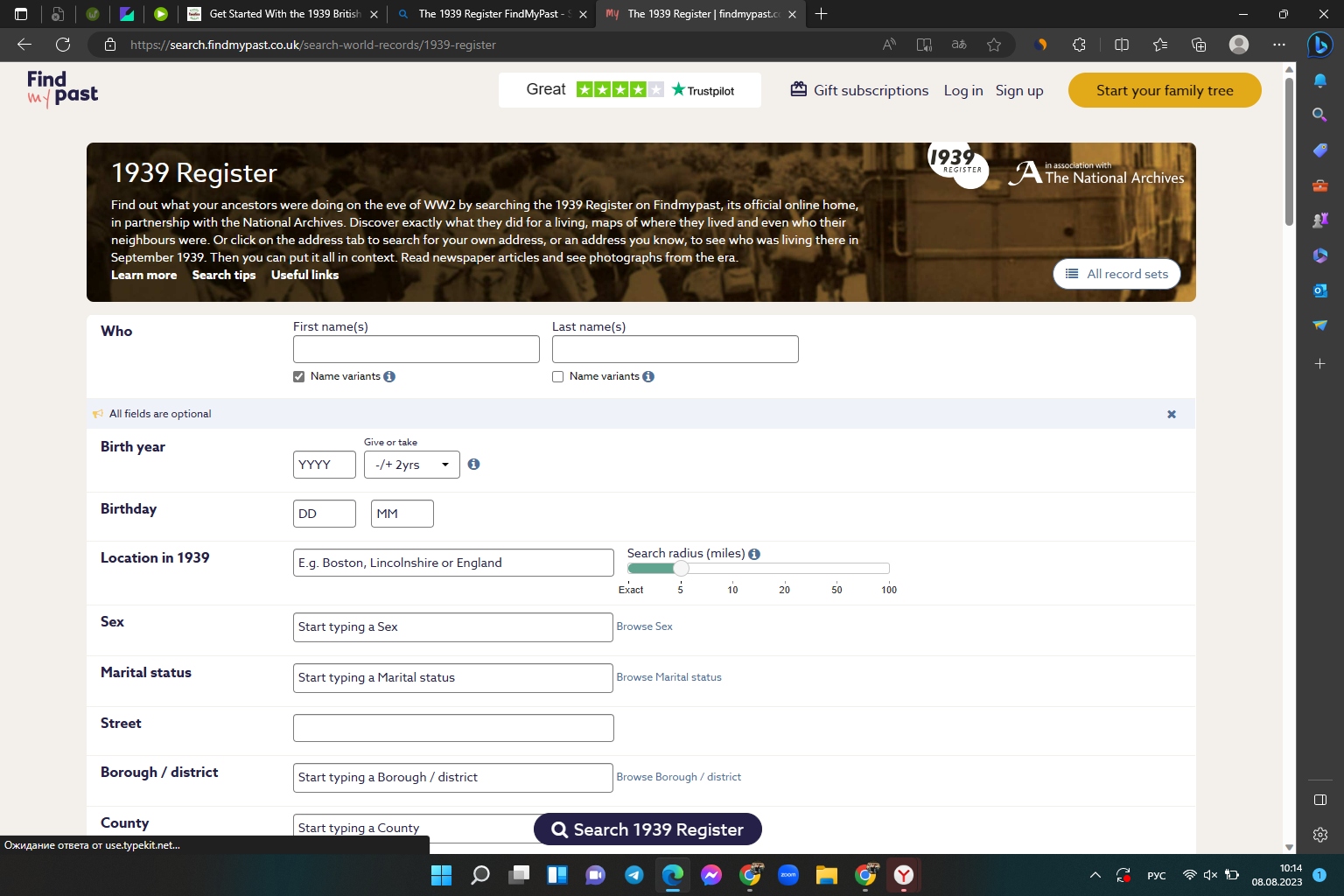Your Family History With The 1939 Register On FindMyPast